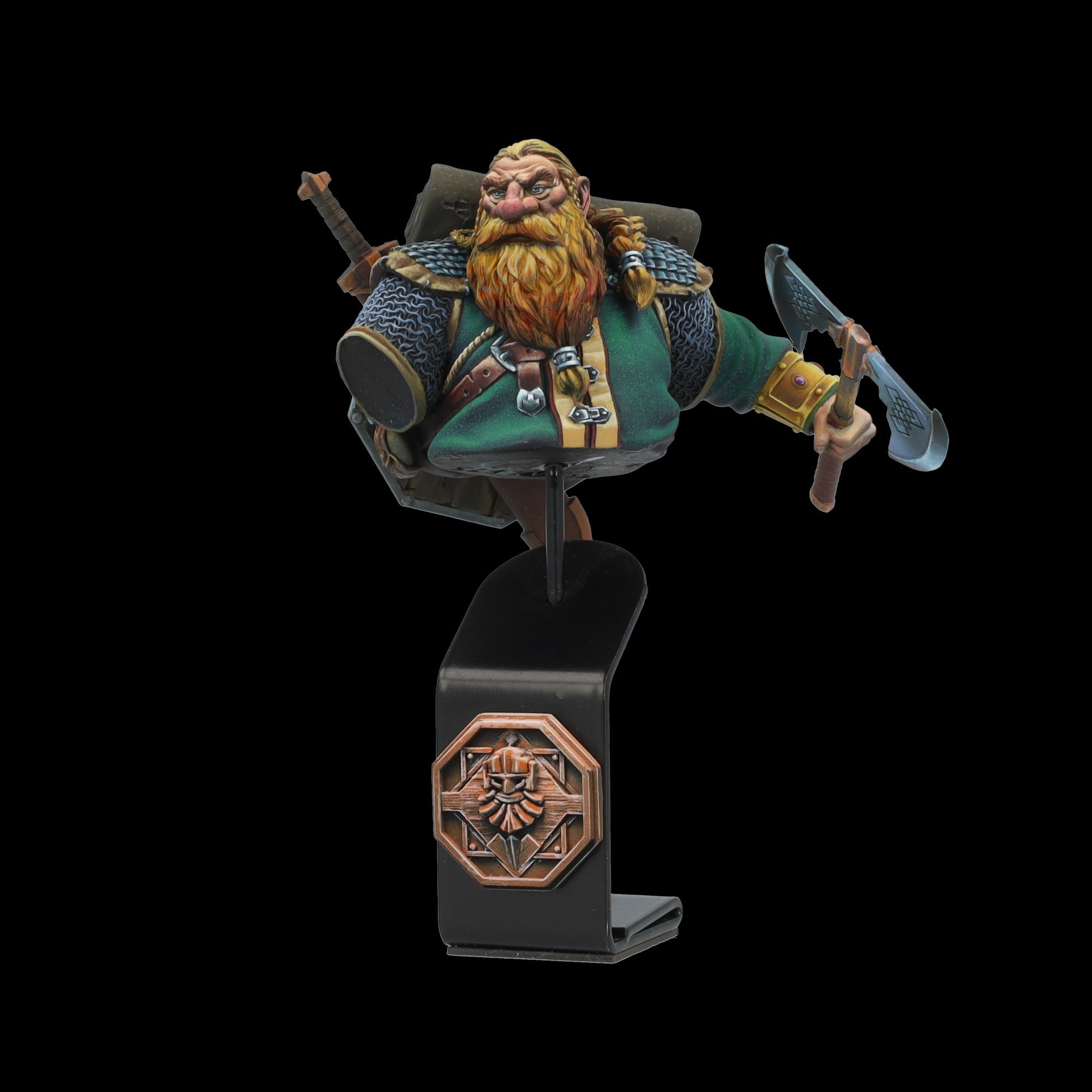 Scale 75 Busts The Chronicles of Run Broin The Dragon Hunter 1:12 (4)