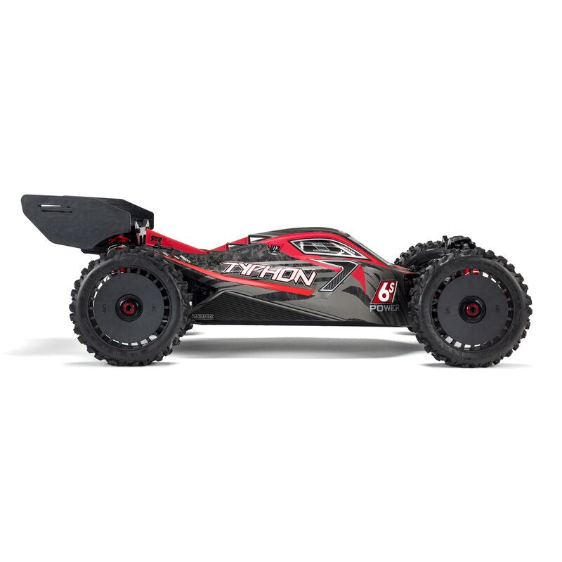 ARRMA 8606V5 TYPHON 6S 4WD BLX 1/8 Buggy RTR Black (8324286677229)