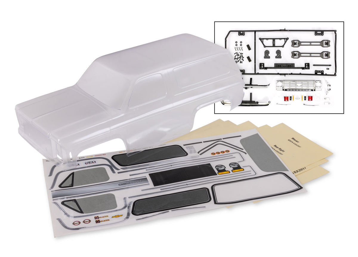 Traxxas TRX-4 1979 Chevrolet Blazer RC Car Body 1/10 Scale - 8126 - TRX8126