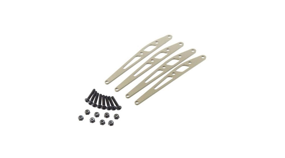 Axial AXIC3145 AX31245 Lower Link Plate Set Aluminum (4) (8319012864237)