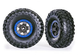 Traxxas 8181-BLUE T&W SPRT 2.2WHL BLUE BL/CANYON TRL
