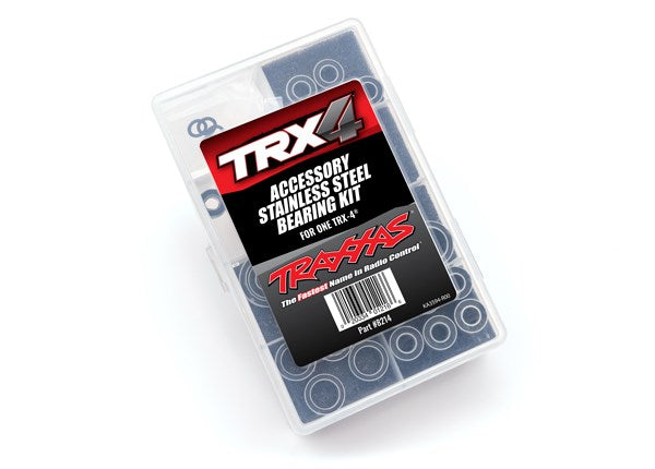Traxxas Stainless Complete TRX-4 RC Ball Bearing Kit