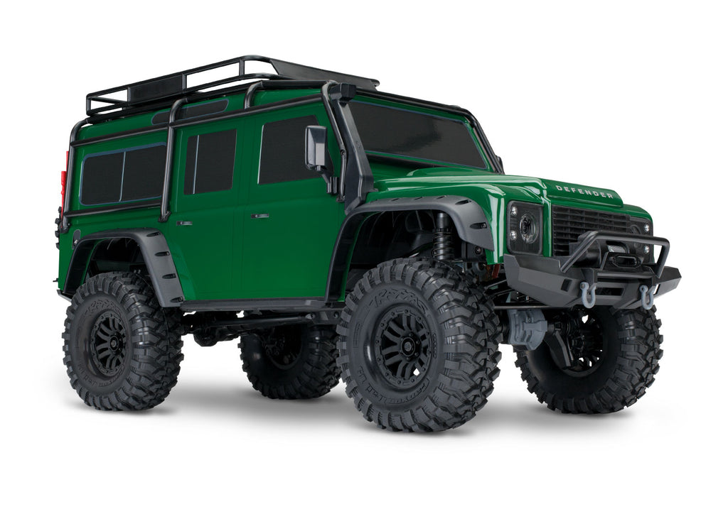 Traxxas TRX-4 Scale & Trail Defender Crawler RC Crawler 1/10 Scale - 82256-4 - TRX82256-4-GRN