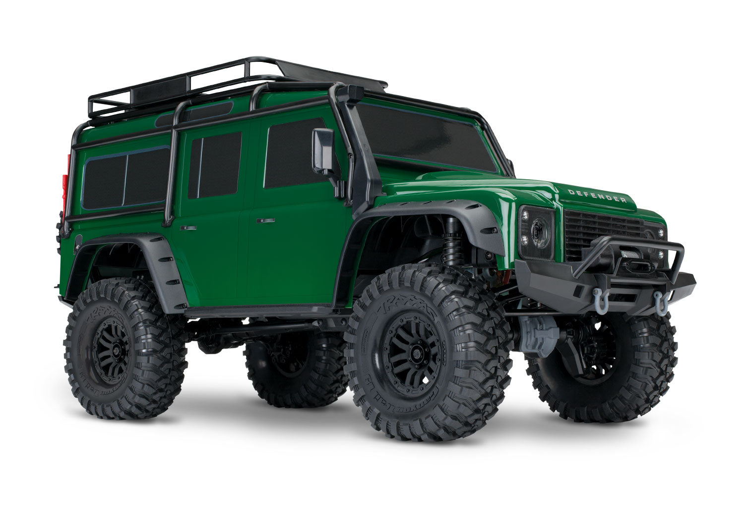 Traxxas TRX-4 Scale & Trail Defender Crawler RC Crawler 1/10 Scale - 82256-4 - TRX82256-4-GRN