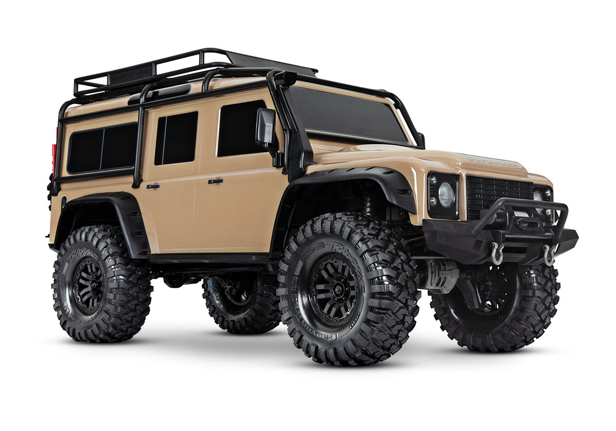 Traxxas TRX-4 Scale & Trail Defender Crawler RC Crawler 1/10 Scale - 82256-4 - TRX82256-4-SAND
