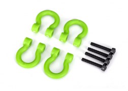 Traxxas 8234-GRN BUMPER D-RING GREEN FRONT/REAR (8828401221869)