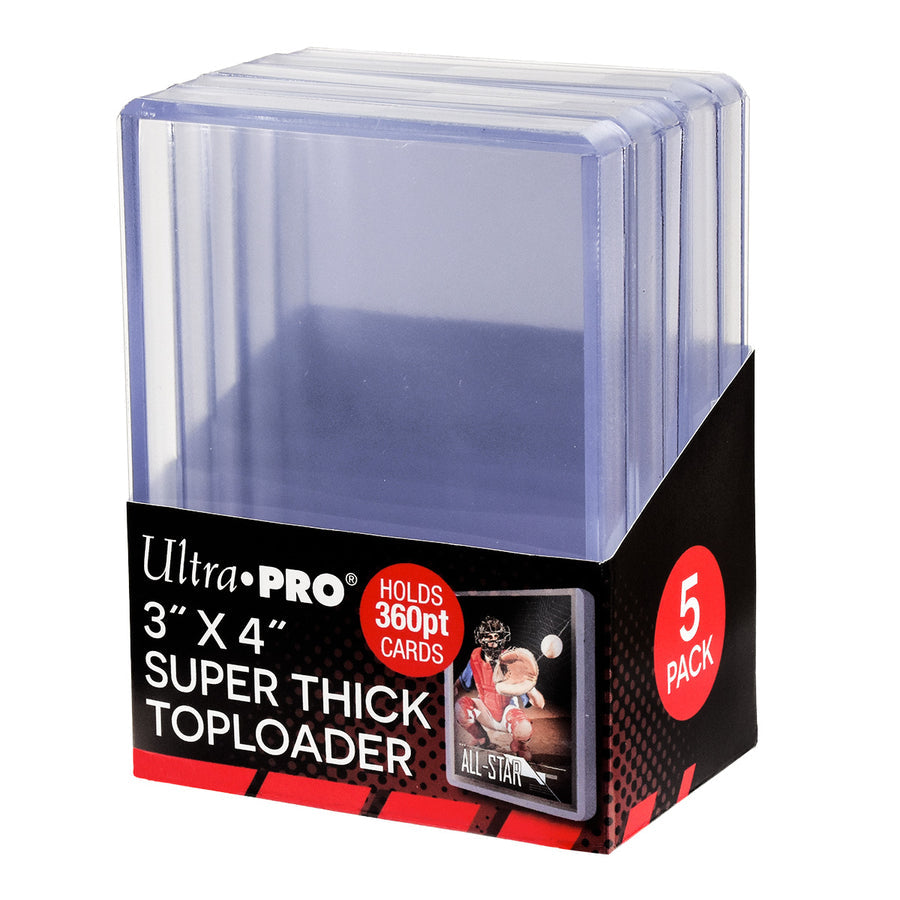 Ultra Pro 85239 Super Thick 360PT TOPLOADERS (9255895007469)