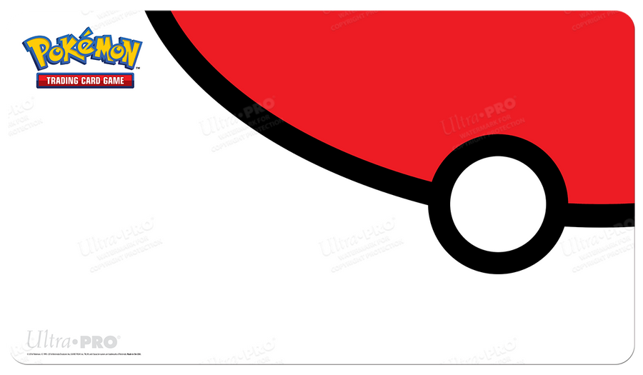 Ultra Pro Pokemon Poke Ball Standard Gaming Playmat - UP85246