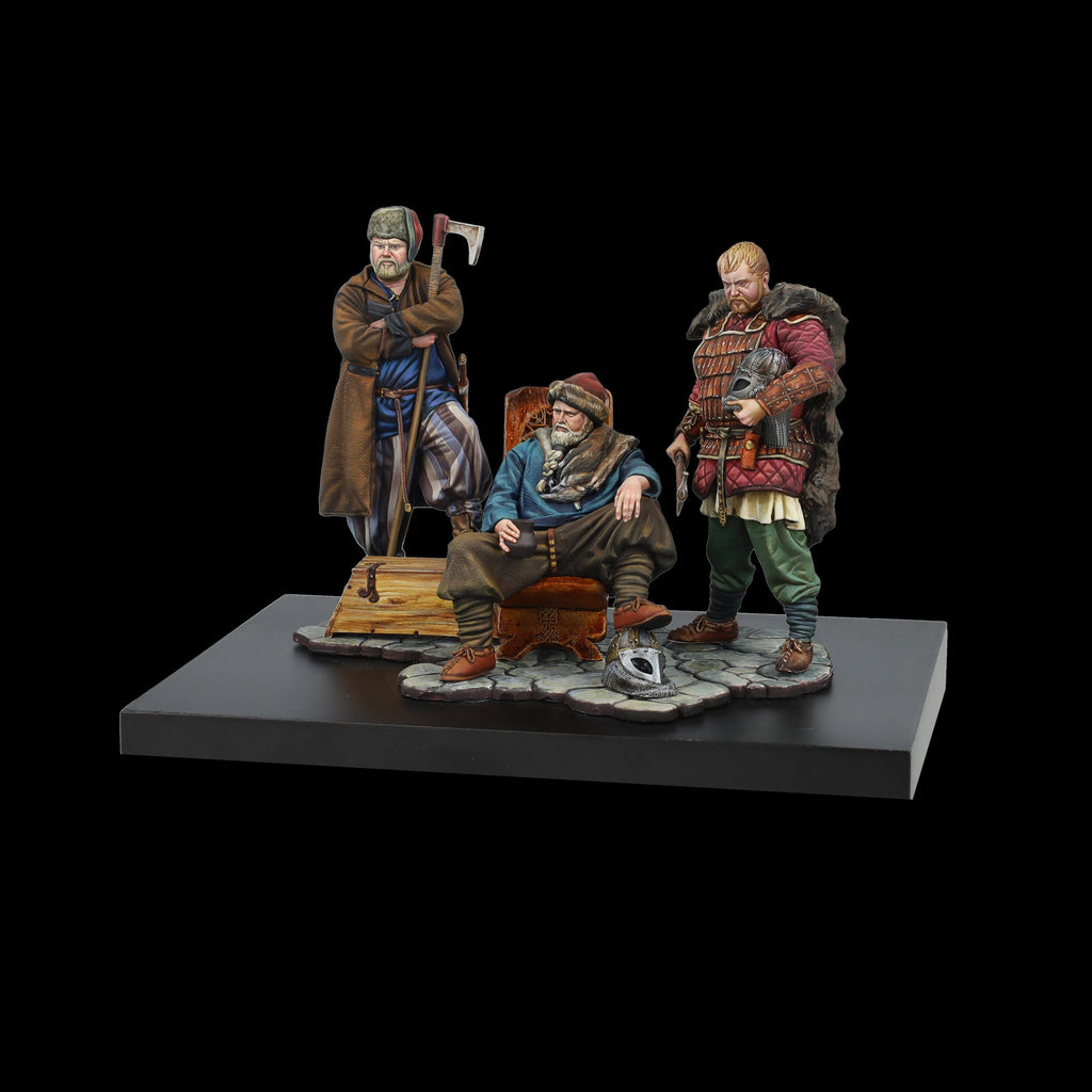 Scale 75 Figures Middle Age Viking Rus 75mm (6)