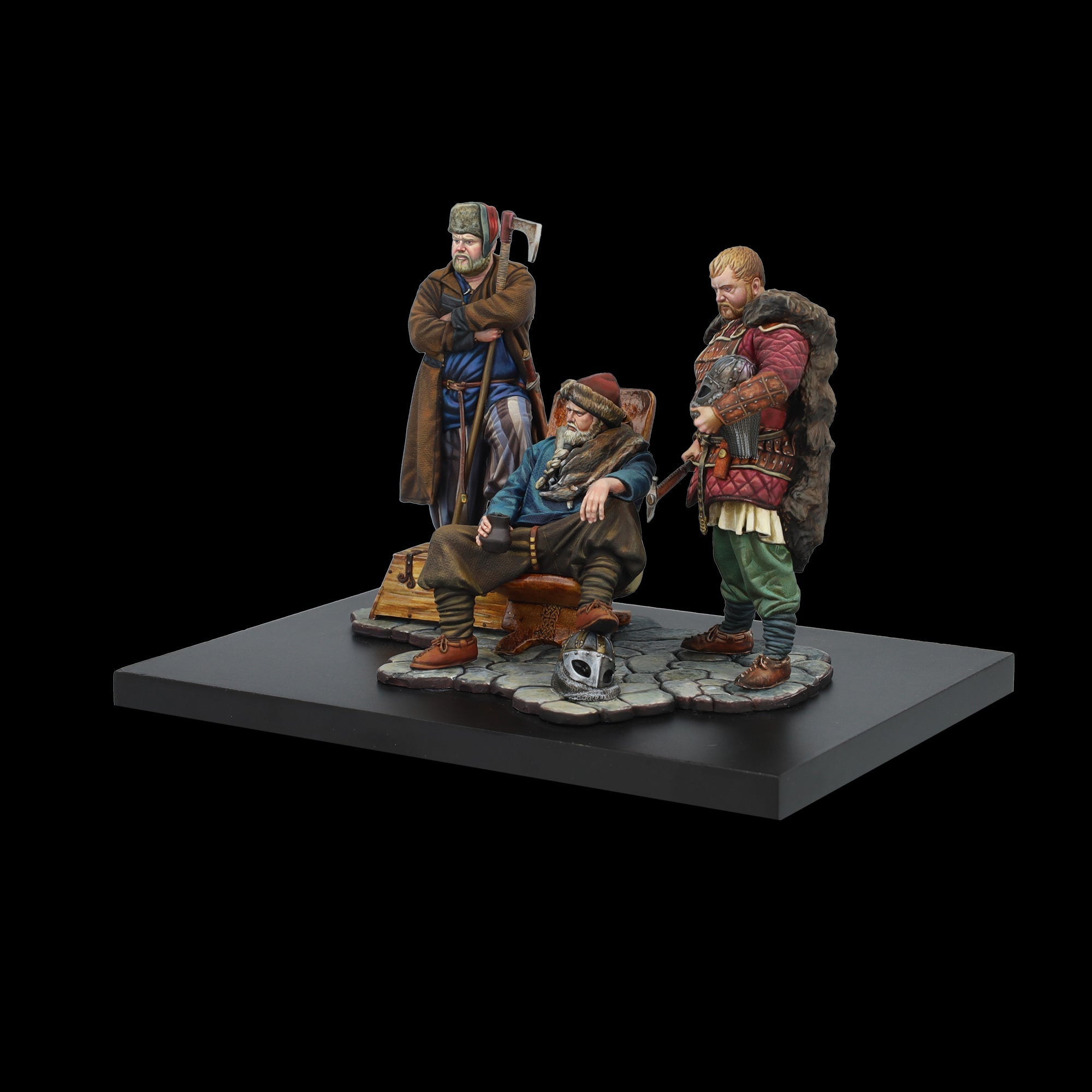 Scale 75 Figures Middle Age Viking Rus 75mm (8)