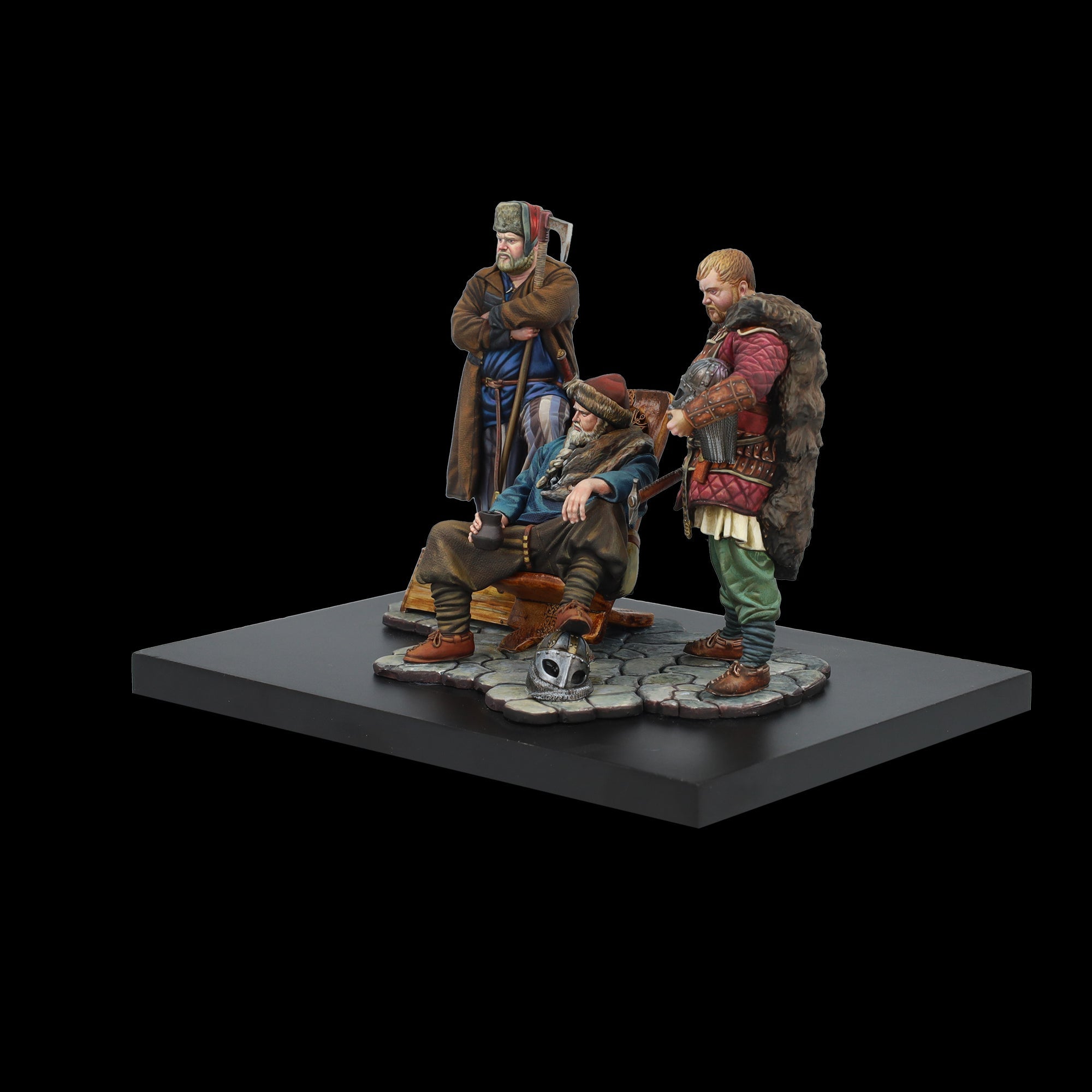Scale 75 Figures Middle Age Viking Rus 75mm (9)