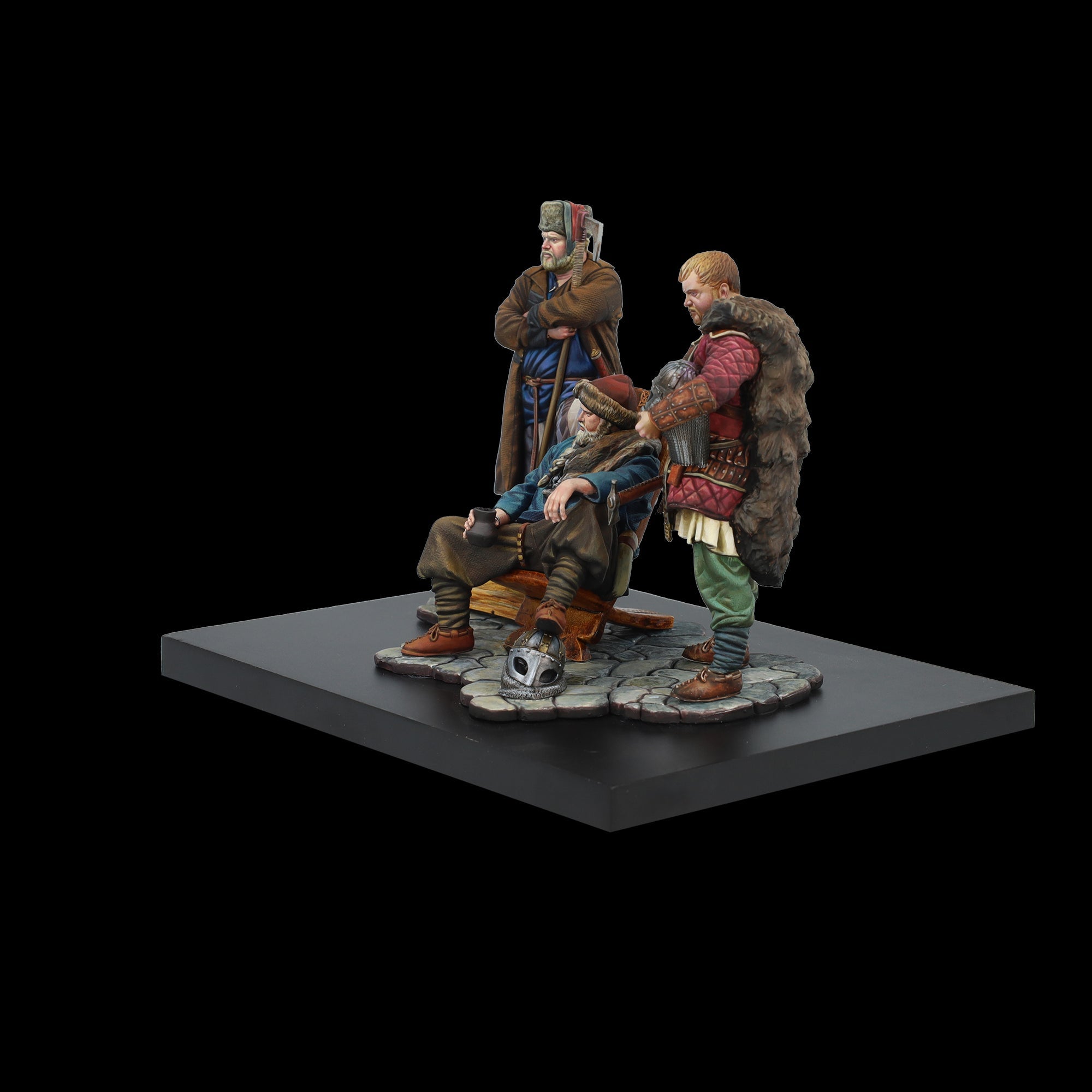 Scale 75 Figures Middle Age Viking Rus 75mm (10)