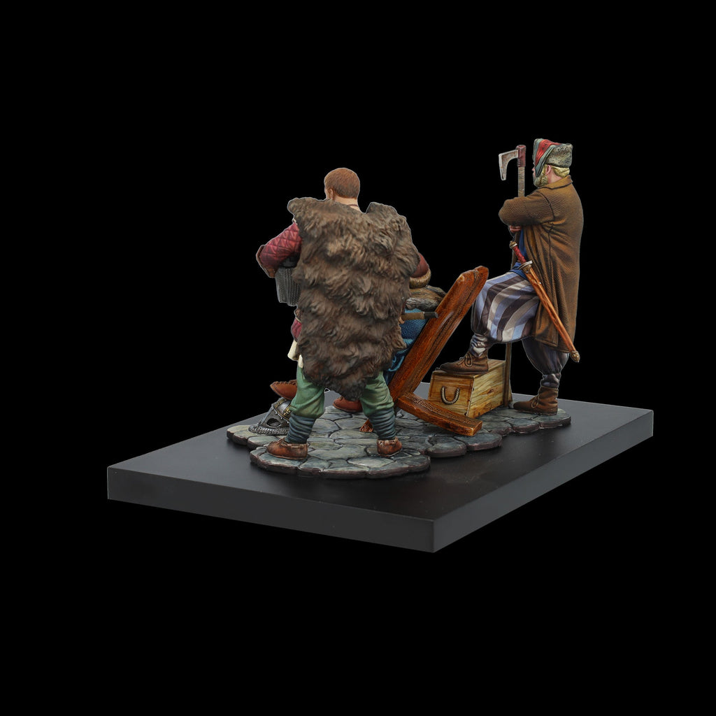 Scale 75 Figures Middle Age Viking Rus 75mm (17)
