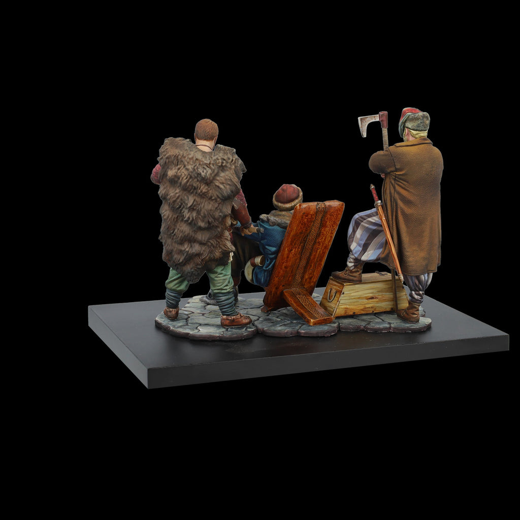 Scale 75 Figures Middle Age Viking Rus 75mm (21)