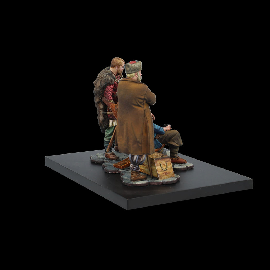 Scale 75 Figures Middle Age Viking Rus 75mm (29)