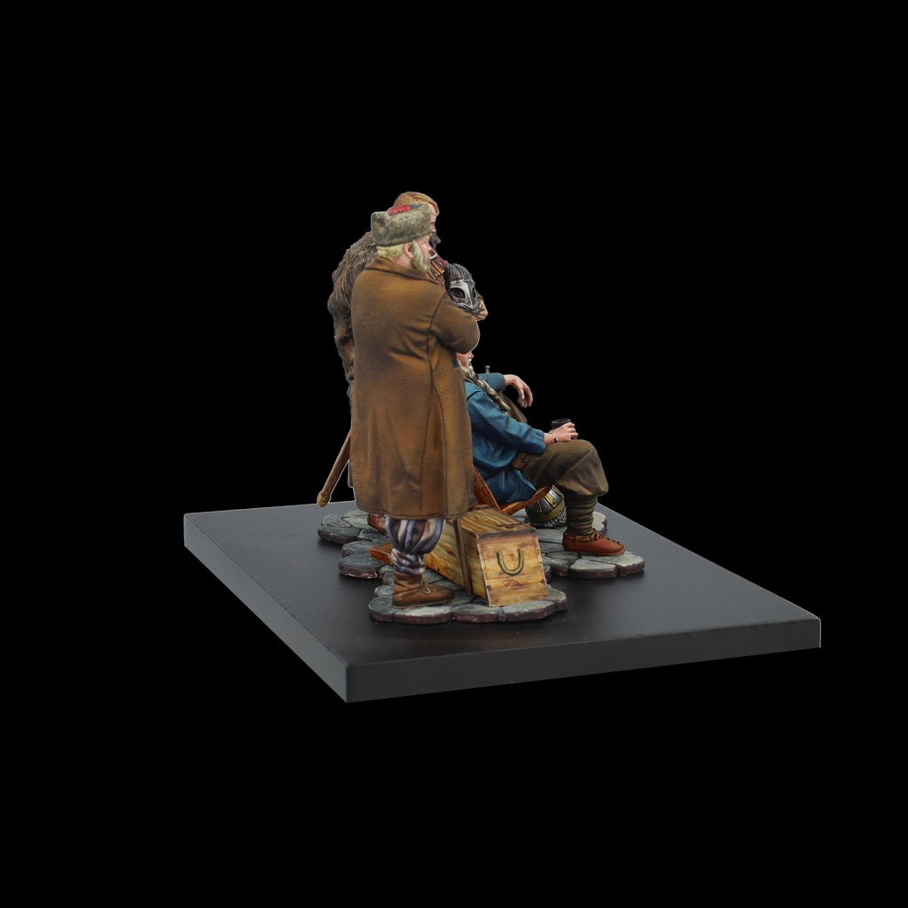 Scale 75 Figures Middle Age Viking Rus 75mm (30)