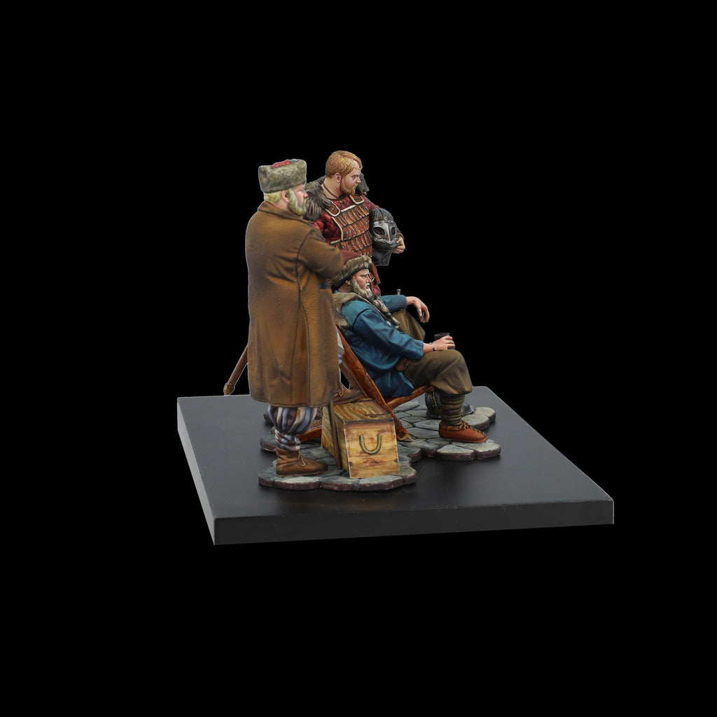 Scale 75 Figures Middle Age Viking Rus 75mm (31)