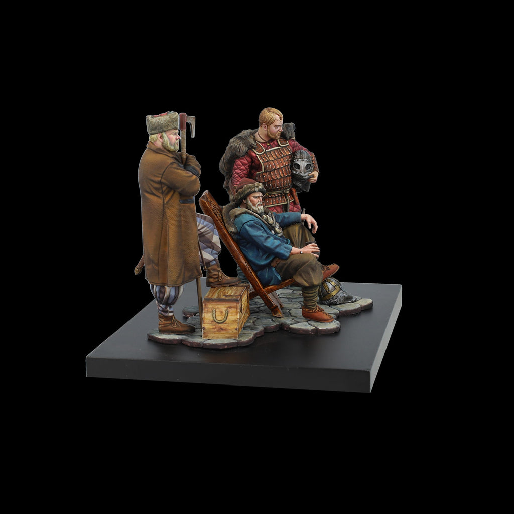 Scale 75 Figures Middle Age Viking Rus 75mm (33)