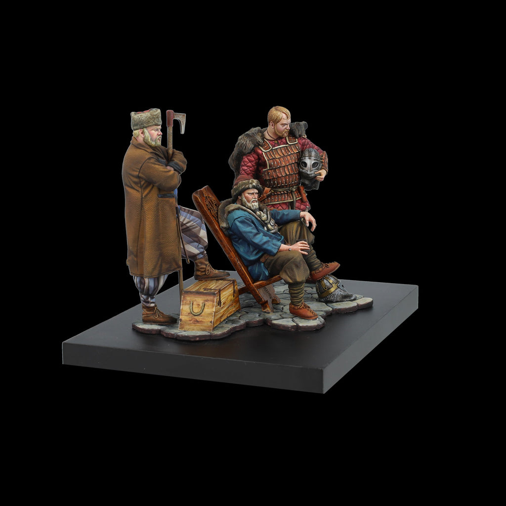 Scale 75 Figures Middle Age Viking Rus 75mm (34)