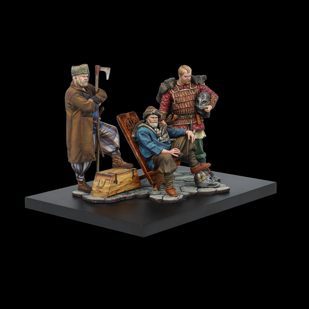 Scale 75 Figures Middle Age Viking Rus 75mm (36)