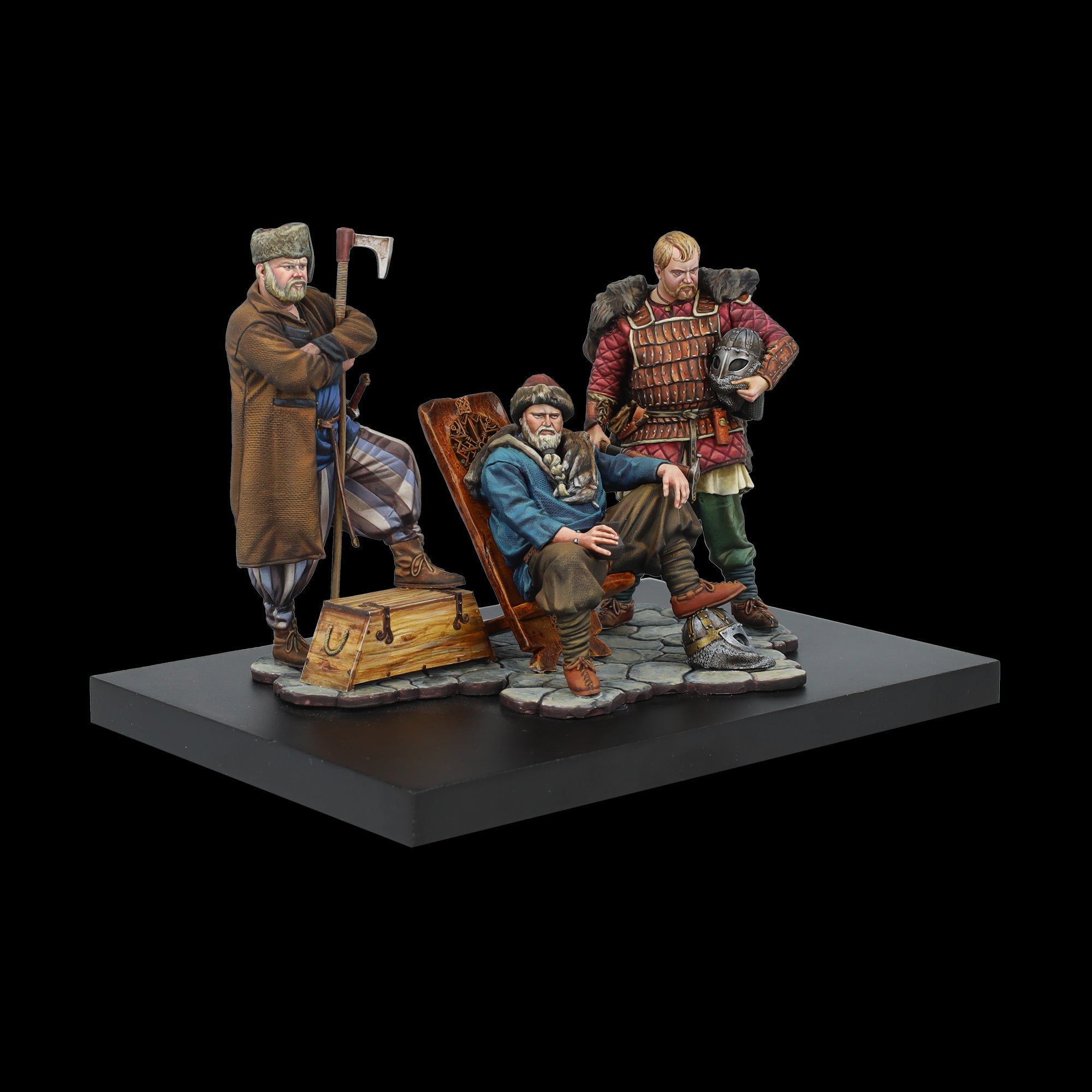 Scale 75 Figures Middle Age Viking Rus 75mm (37)