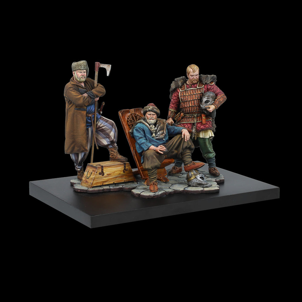 Scale 75 Figures Middle Age Viking Rus 75mm (38)