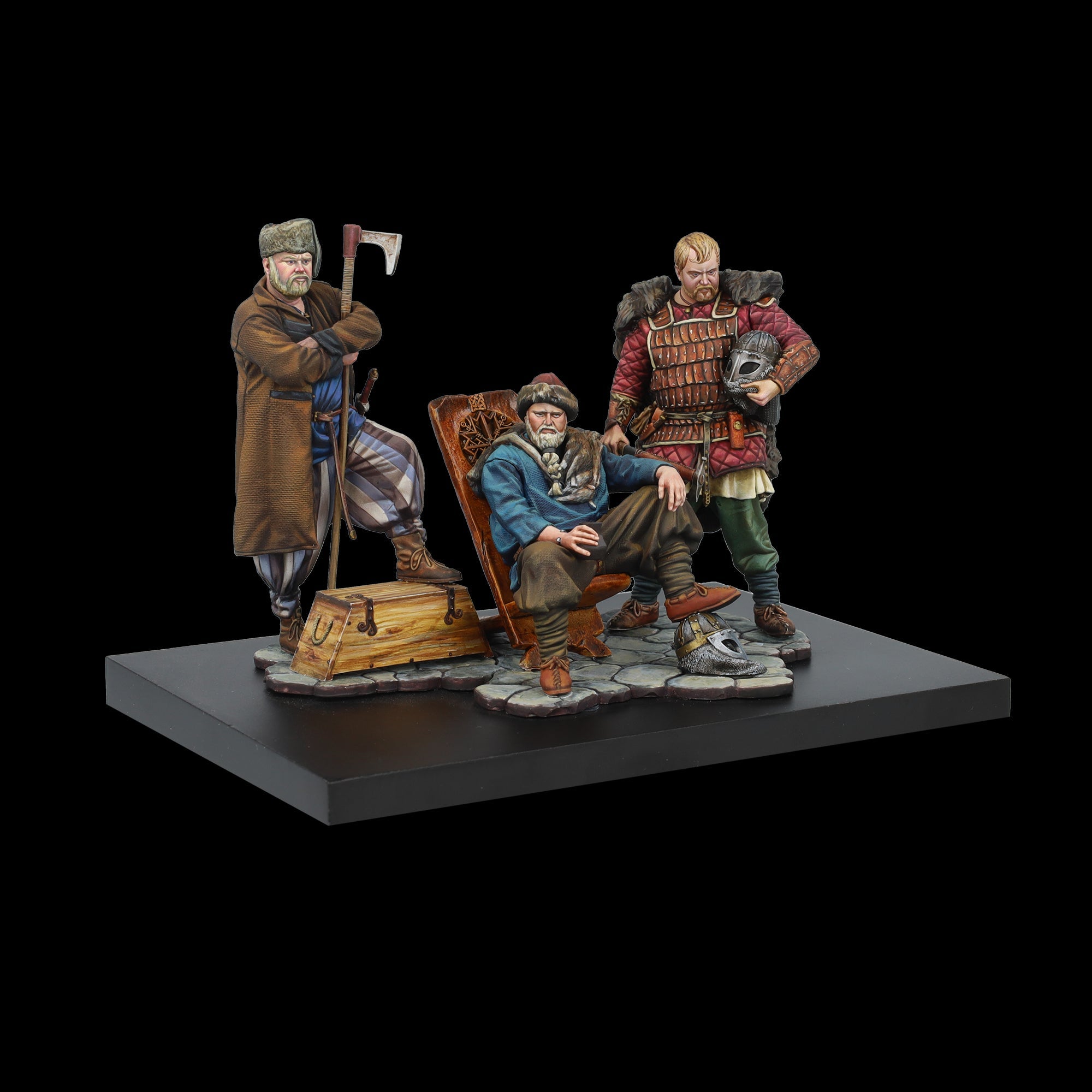 Scale 75 Figures Middle Age Viking Rus 75mm (38)