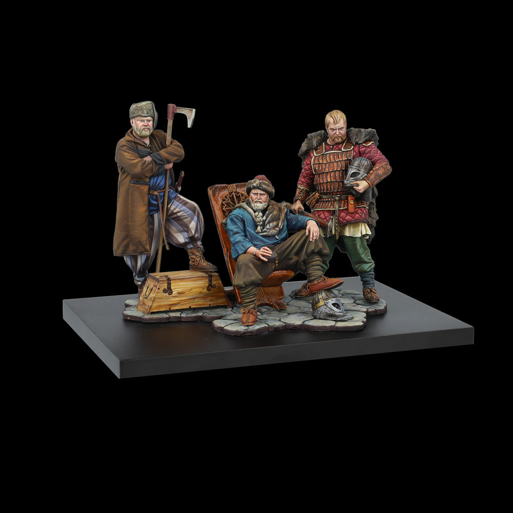 Scale 75 Figures Middle Age Viking Rus 75mm (39)