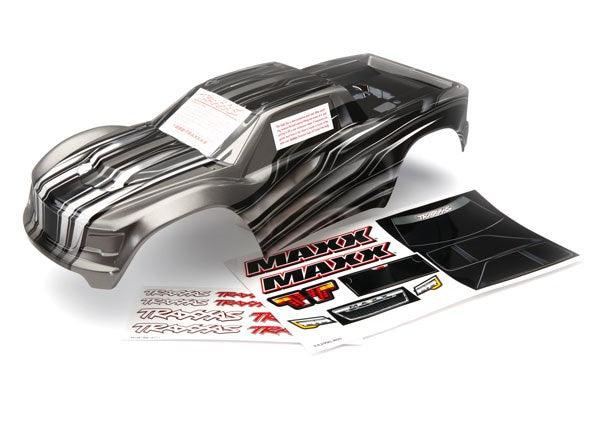 Traxxas 8911X Body Maxx ProGraphix (graphics are printed requires paint & final color application)/ decal sheet
