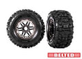 Traxxas 8979A T&W BLK CHRM WHL SLDGHMR AT TIRE (8404530725101)