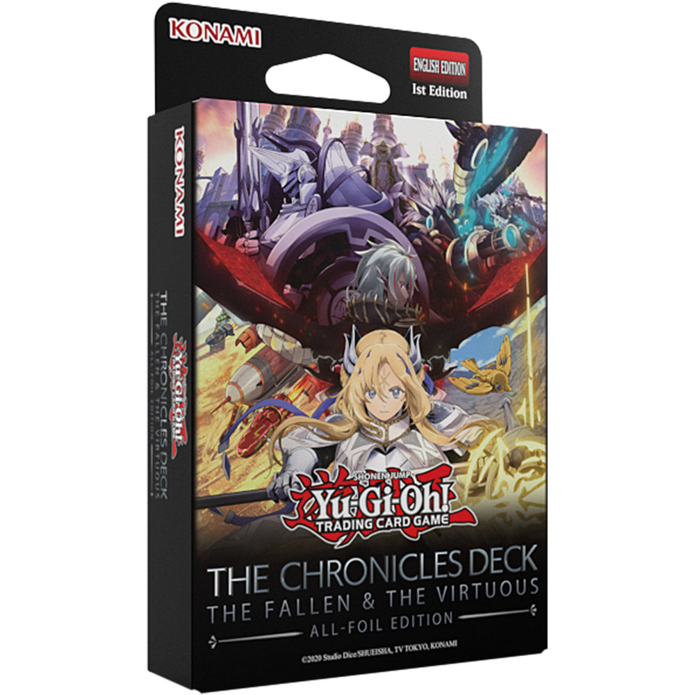 Konami Yu-Gi-Oh! The Chronicles Structure Deck: The Fallen & The Virtuous Display (8 Count) - KOCH01