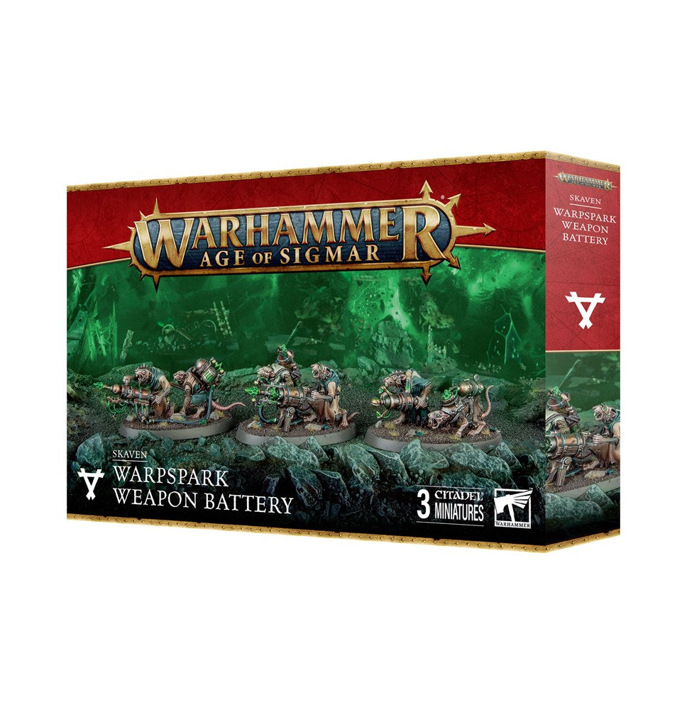 Warhammer Age of Sigmar 90-45 Skaven: Warpspark Weapon Battery