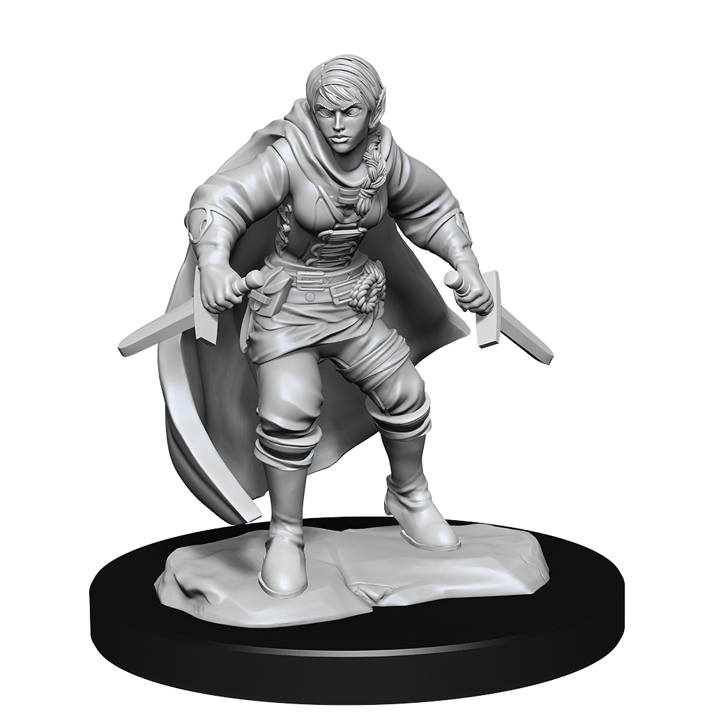 WizKids D&D Nolzur's Marvelous Miniatures: Half-Elf Rogue Female - WZK90228