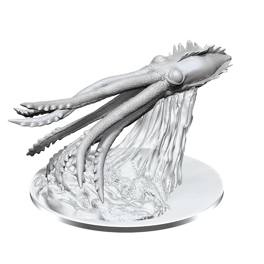 WizKids 90255 D&D Nolzurs Marvelous Miniatures: Juvenile Kraken (9003823890669)