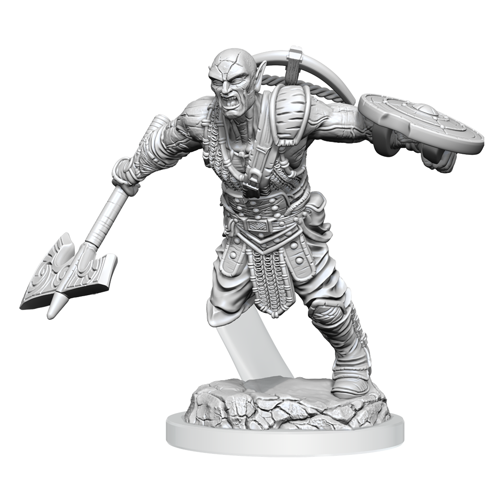 WizKids 90402 D&D Nolzurs Marvelous Miniatures: Earth Genasi Fighter (9003826970861)