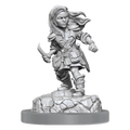 WizKids D&D Nolzur's Marvelous Miniatures: Halfling Rogue Female - WZK90403