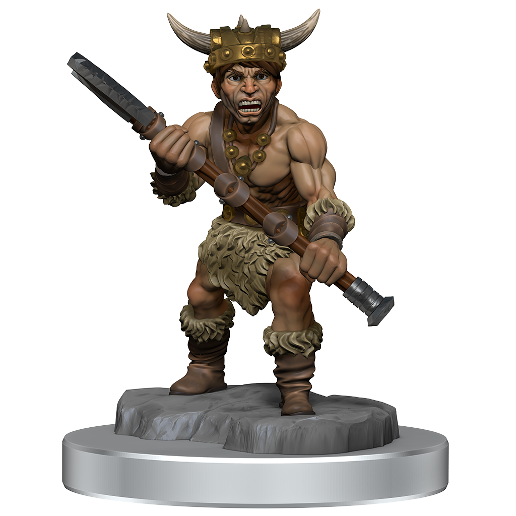 WizKids D&D Nolzur's Marvelous Miniatures: Halfling Barbarians - WZK90412