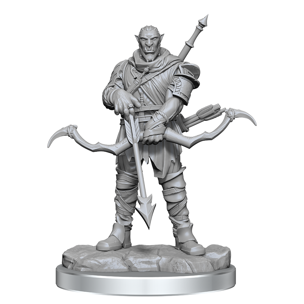 WizKids D&D Nolzur's Marvelous Miniatures: Orc Ranger Male - WZK90484