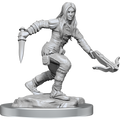 WizKids D&D Nolzurs Marvelous Unpainted Miniatures Half-Elf Rogue Female - WZK90485
