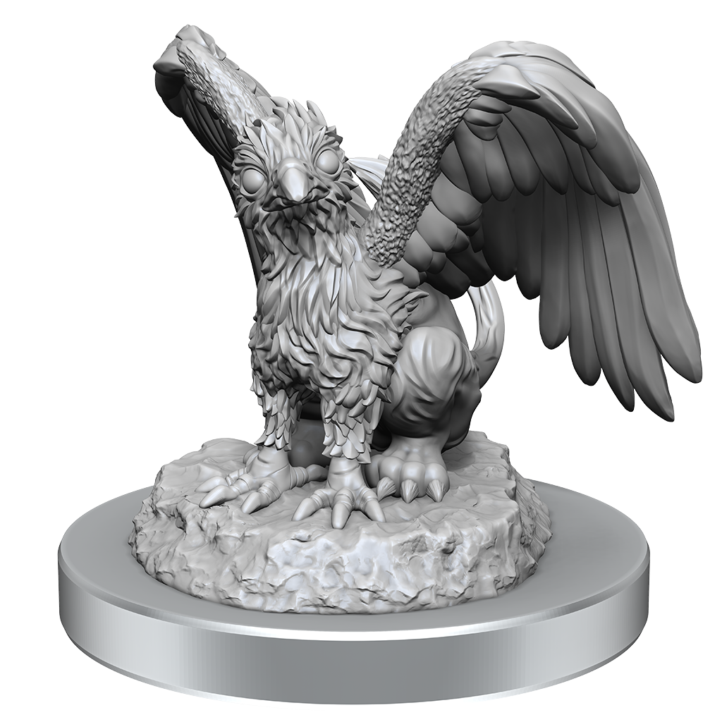 WizKids D&D Nolzurs Marvelous Unpainted Miniatures Griffin Hatchlings - WZK90494