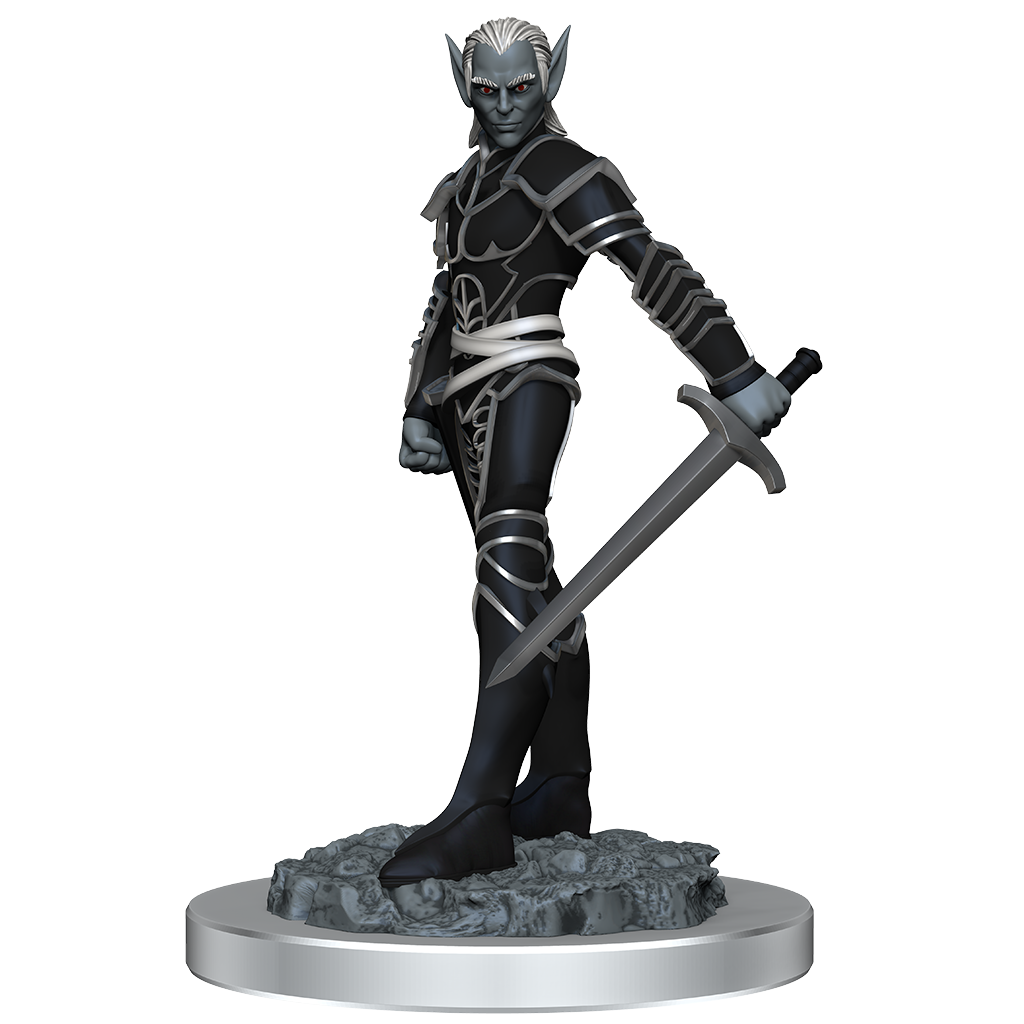 WizKids D&D Nolzur's Marvelous Miniatures: Drow Fighters - WZK90525