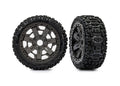 Traxxas 9073 Tires & Wheels 3.0 Gray Wheel/Sledgehammer Tire (8873559228653)