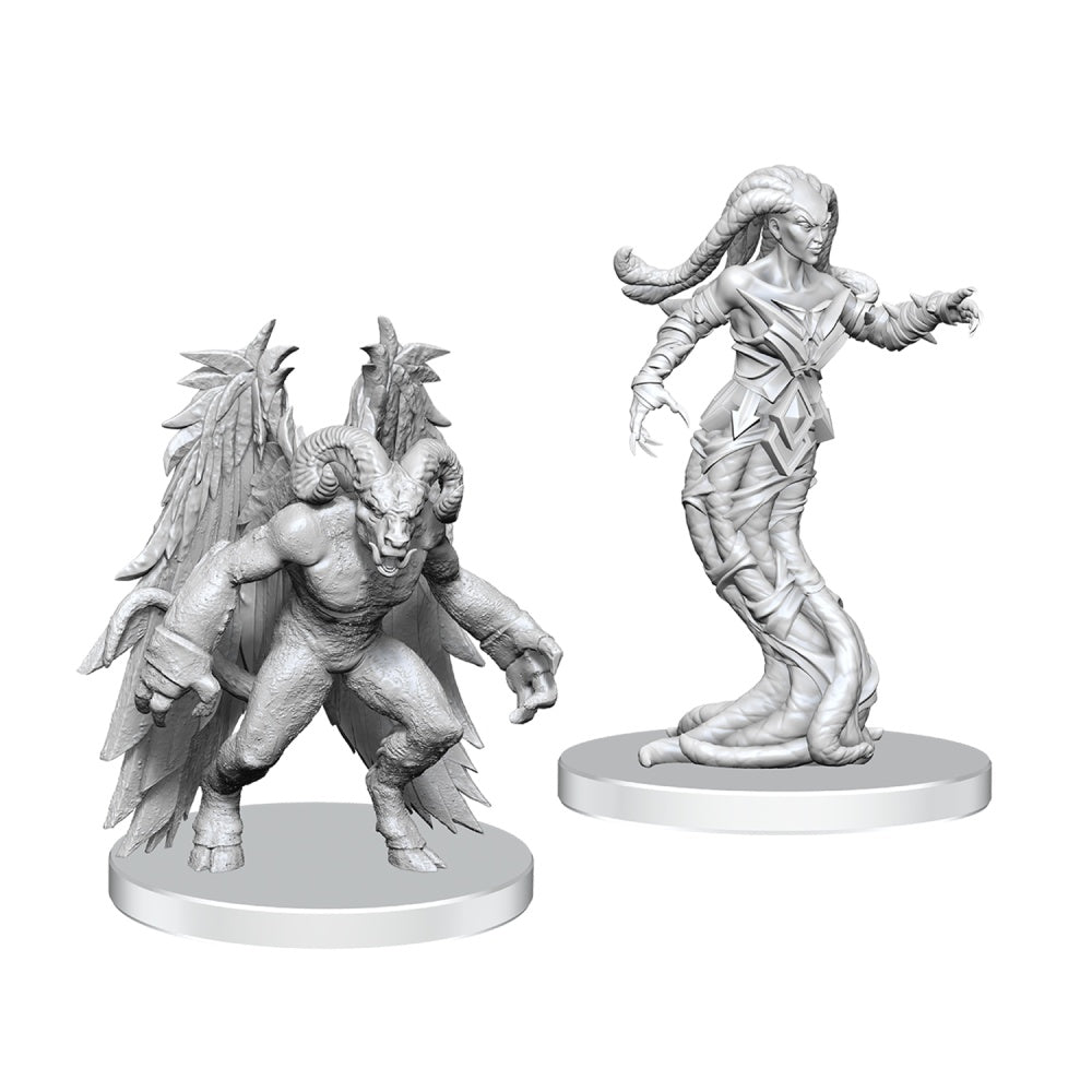 WizKids WZK90837 Pathfinder Battles Deep Cuts Gylou (Handmaiden Devil) & Ferrugon (Rust Devil)