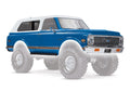 Traxxas 9111X Body Chevrolet Blazer (1972) complete blue (painted) (8469600829677)