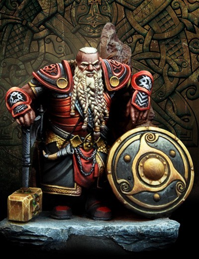 Scale 75 Figures Fantasy Wargames Kalgrin Storm Hammer 35mm (2)