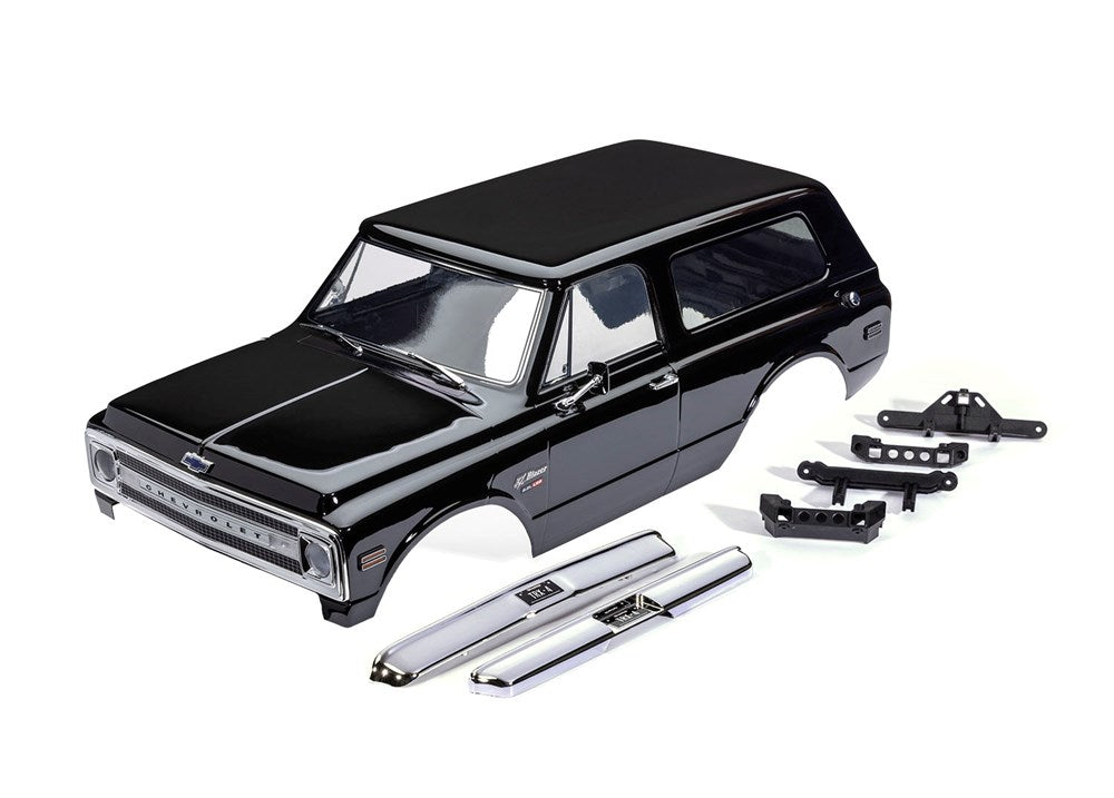 Traxxas 9131-BLK BODY CHEVROLET 69 BLAZER CMPLT BLK (8404531249389)
