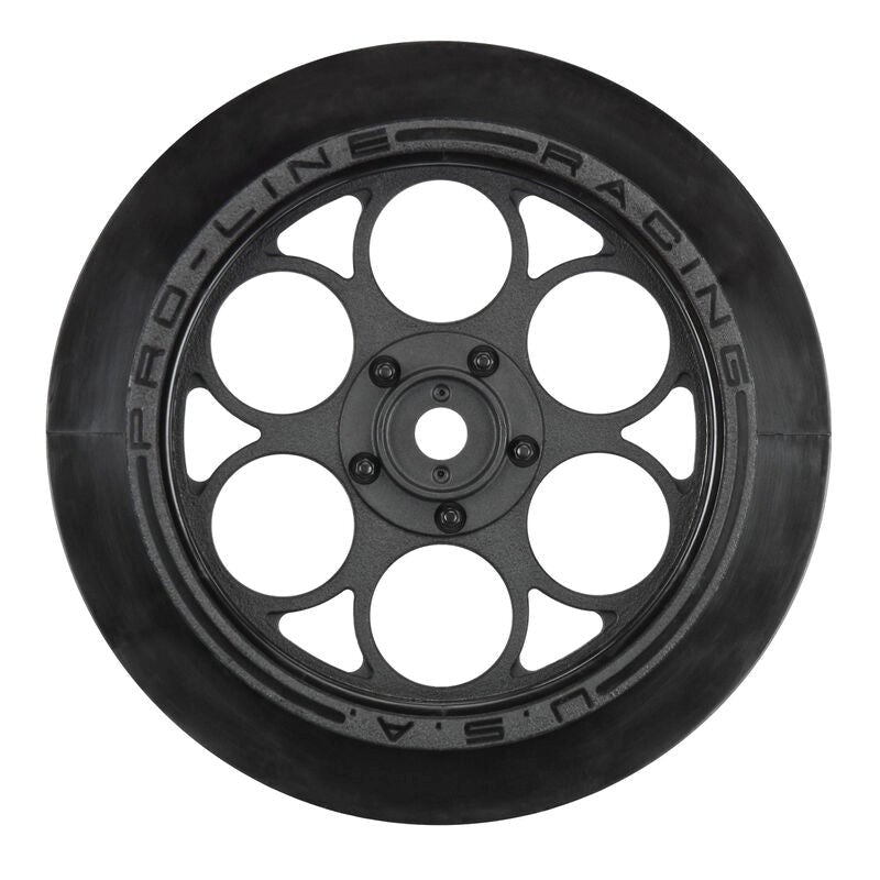 Proline PRO280303 Showtime Front Runner 2.2"/2.7" Blk Frnt Drag Whls SRP $25.30 (8324321575149)
