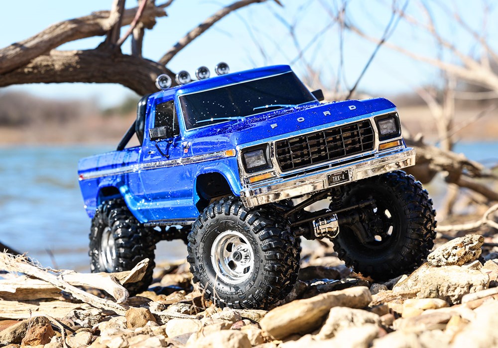 Traxxas 92046-4 TRX-4 Ford F-150 Ranger XLT High Trail Edition 1/10 Scale 4X4 Trail Truck (8127655313645)