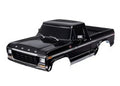 Traxxas 9230-BLK Body Ford F-150 (1979) complete black (painted decals applied) (8828010954989)