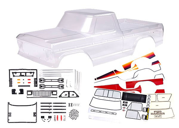Traxxas 9230 Body Ford F-150 (1979) (clear requires painting)/ decals/ window masks